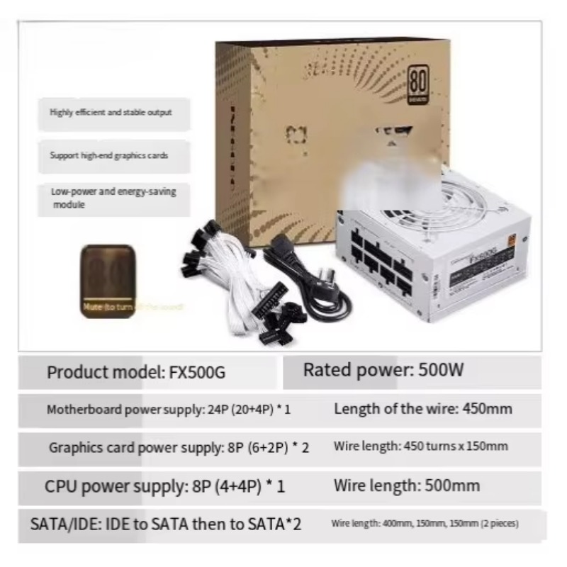 Sfx Modular Power Supply 850W Gold - Alimentatore SFX 750W/850W 80 Plus Gold